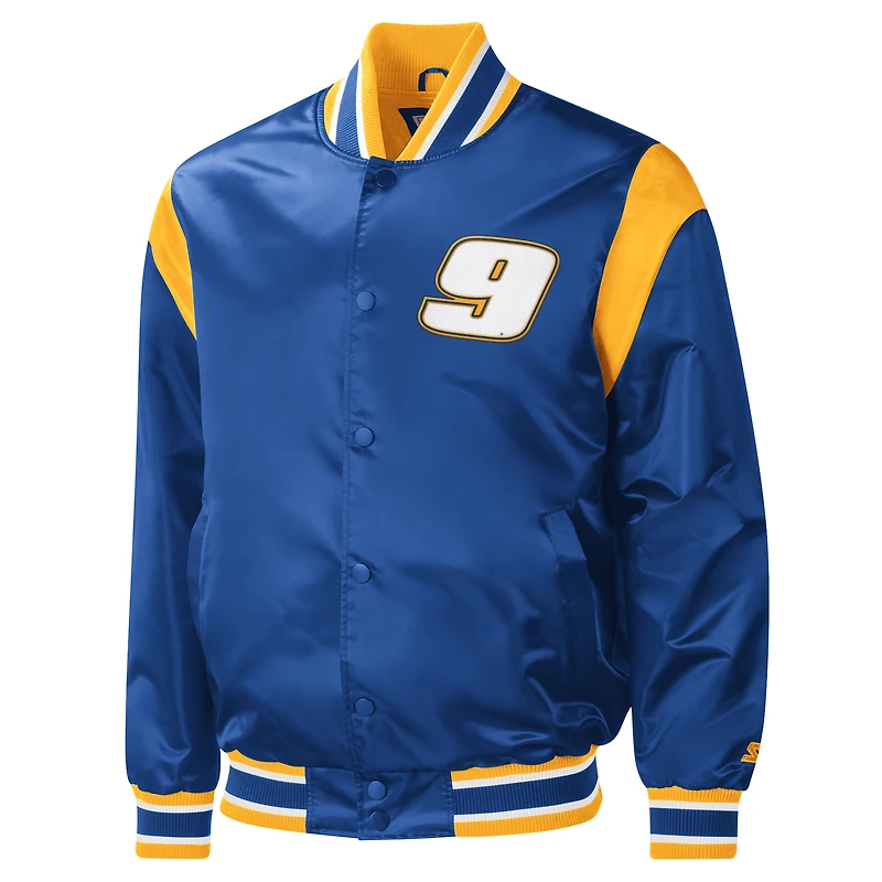 Veste universitaire Starter Royal Chase Elliott Force Play pour homme