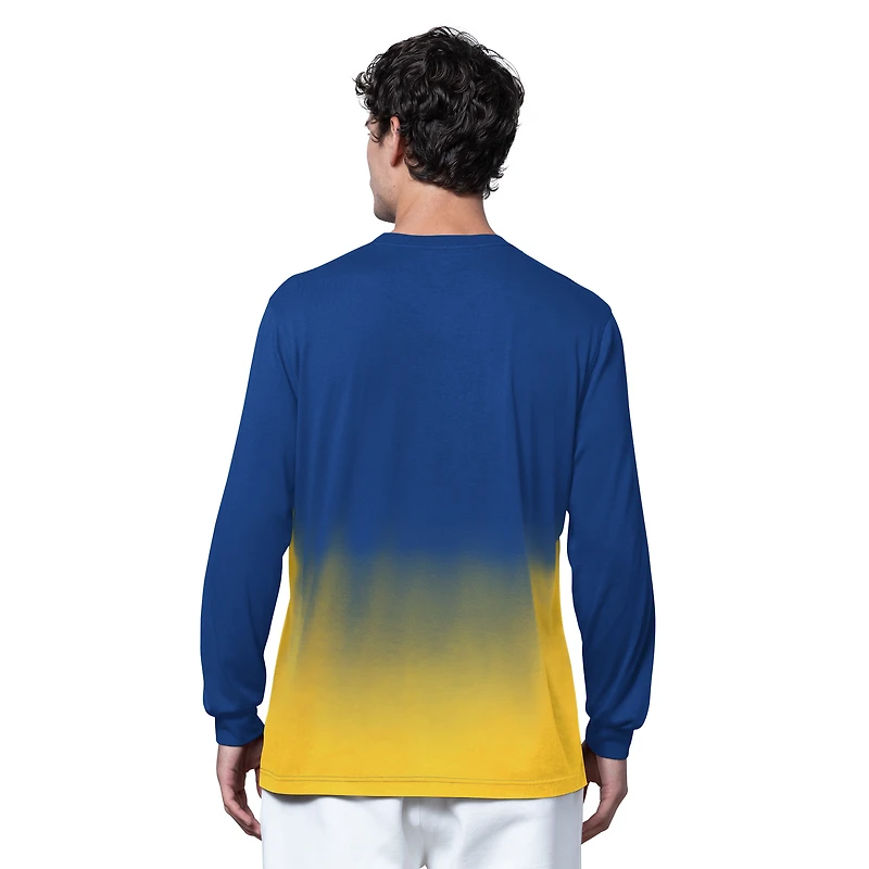 Men's Starter Royal Chase Elliott Quarterback Extreme Long Sleeve T-Shirt