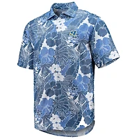Chemise boutonnée Tommy Bahama Blue Chase Elliott Coconut Point Playa Flora Camp pour homme