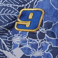 Chemise boutonnée Tommy Bahama Blue Chase Elliott Coconut Point Playa Flora Camp pour homme