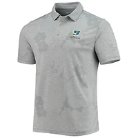 Polo Tommy Bahama gris Chase Elliott Miramar Blooms pour homme
