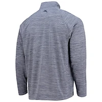Men's Tommy Bahama Navy Chase Elliott Play Action Raglan Half-Zip Jacket