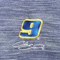 Men's Tommy Bahama Navy Chase Elliott Play Action Raglan Half-Zip Jacket