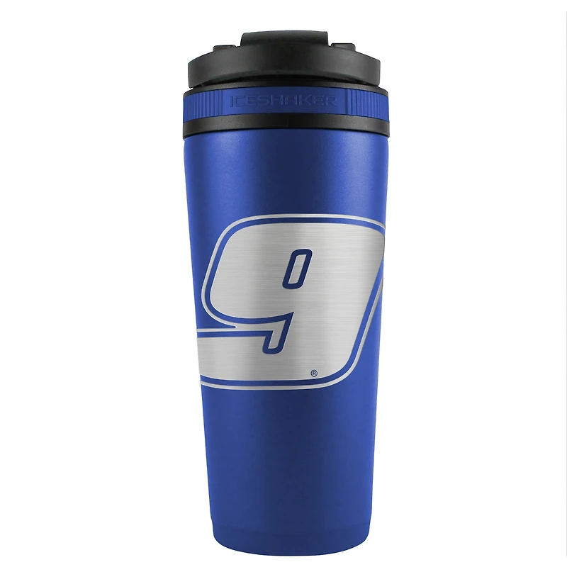 WinCraft Chase Elliott 26oz. Bouteille de mélangeur de shaker à glace en acier inoxydable