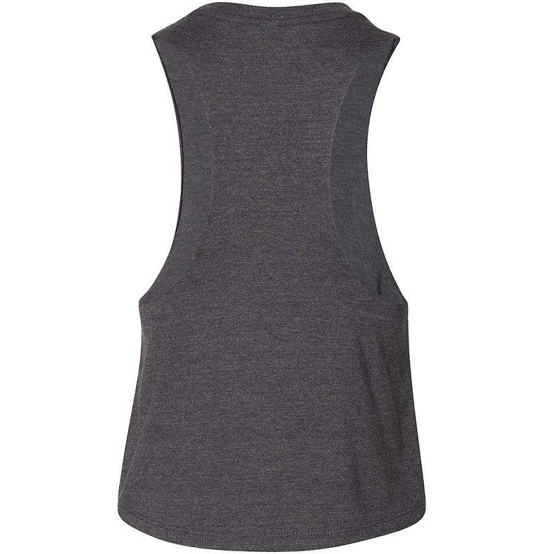 Women's Hendrick Motorsports Team Collection  Heather Charcoal Chase Elliott Hooters Racer Back Tank Top