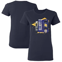 T-shirt pour femme de la collection Hendrick Motorsports Team bleu marine Chase Elliott NAPA Car