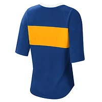 Women's Touch Royal Chase Elliott Lead Off Henley T-Shirt