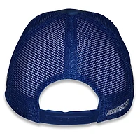 Youth Checkered Flag Sports Blue Chase Elliott NAPA Flame Trucker Adjustable Hat