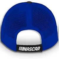 Casquette ajustable Chase Elliott NAPA Trucker à damier bleu pour jeunes