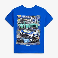 T-shirt Youth Classic Ink Royal Chase Elliott n°9 multi-sponsor