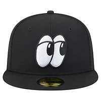 Casquette ajustée 59FIFTY pour homme de la collection Authentic Chattanooga Lookouts New Era noire