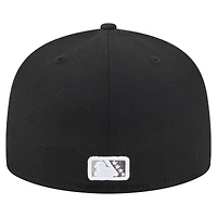 Casquette ajustée 59FIFTY pour homme de la collection Authentic Chattanooga Lookouts New Era noire