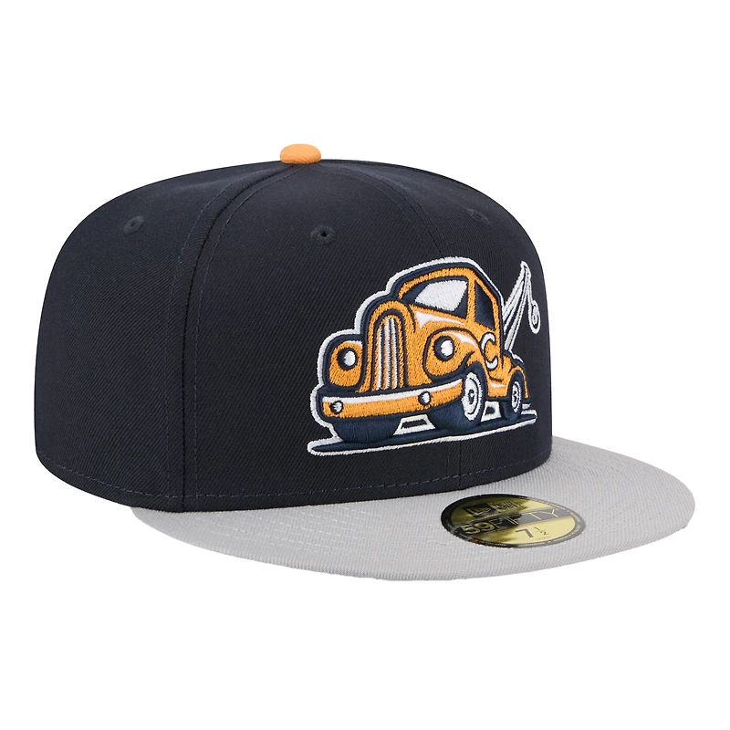 Casquette ajustée 59FIFTY bleu marine pour homme New Era Chattanooga Lookouts Theme Nights