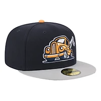 Casquette ajustée 59FIFTY bleu marine pour homme New Era Chattanooga Lookouts Theme Nights