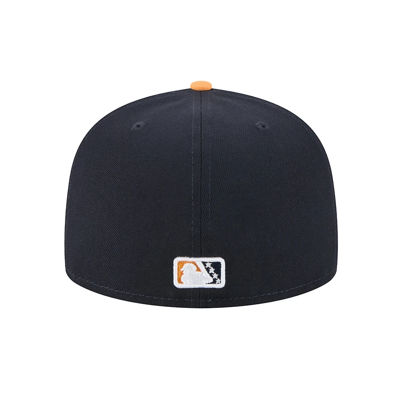 Casquette ajustée 59FIFTY bleu marine pour homme New Era Chattanooga Lookouts Theme Nights