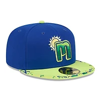 Men's New Era  Blue/Light Green Chattanooga Lookouts 2026 Copa De La Diversion 59FIFTY Fitted Hat