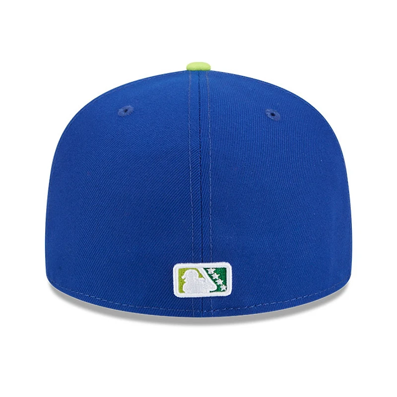 Men's New Era Blue/Light Green Chattanooga Lookouts 2026 Copa De La Diversion 59FIFTY Fitted Hat