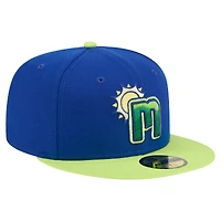 Casquette ajustée New Era Chattanooga Lookouts Copa de la Diversión 59FIFTY bleue pour homme