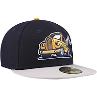 Casquette ajustée 59FIFTY pour soirée à thème Chattanooga Lookouts New Era bleu marine hommes