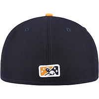 Casquette ajustée 59FIFTY pour soirée à thème Chattanooga Lookouts New Era bleu marine hommes