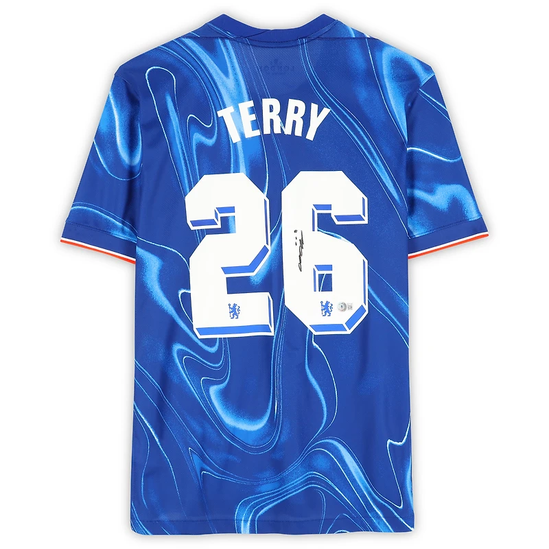 John Terry Chelsea Autographed 2024-25 Blue Home Nike Jersey - BAS