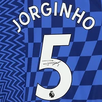 Jorginho Chelsea Autographed 2021-22 Home Jersey