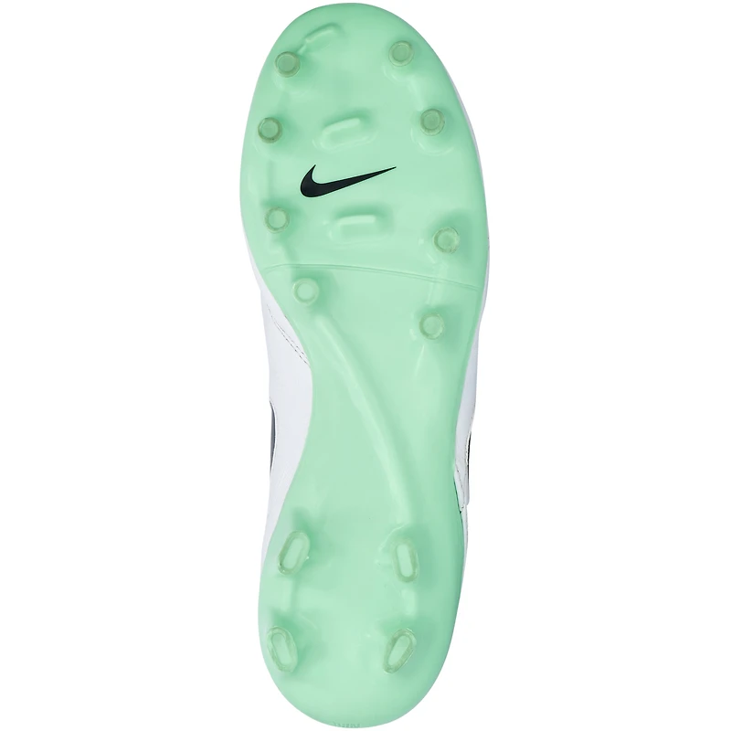 Jorginho Chelsea Autographed White and Green Nike Tiempo Legend Cleat