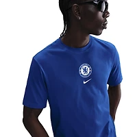 T-shirt Nike bleu Chelsea Crest pour homme