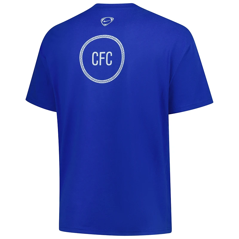 T-shirt Nike Royal Chelsea T90 Remix pour homme