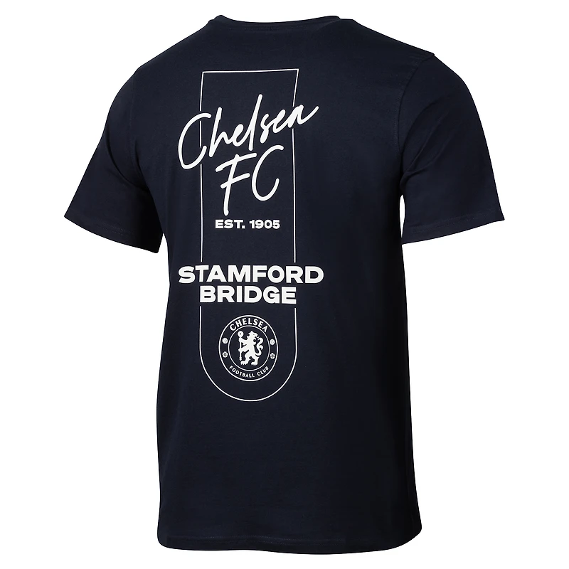 Men's Navy Chelsea Relaxed Heavyweight T-Shirt