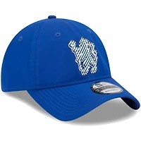 Men's New Era Blue Chelsea Overlay 9TWENTY Adjustable Hat