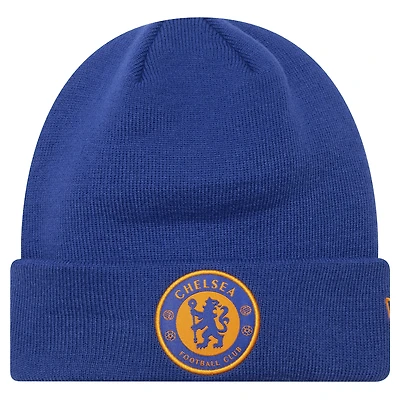 Men's New Era Blue Chelsea Seasonal Cuffed Knit Hat