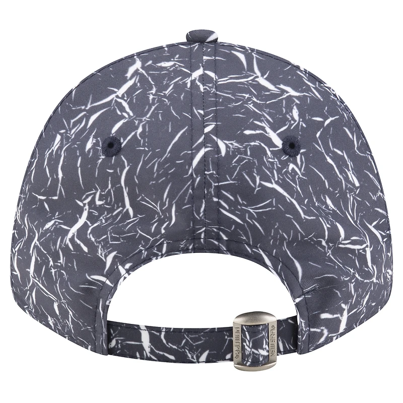Men's New Era Navy Chelsea Crinkle 9FORTY Adjustable Hat