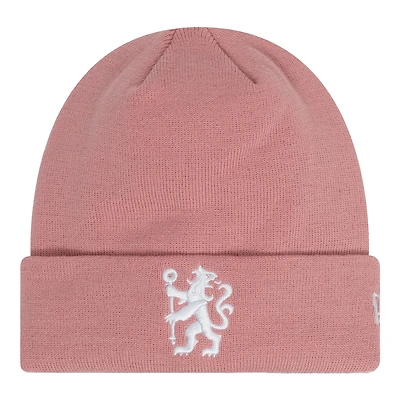 Men's New Era Pink Chelsea Seasonal Cuffed Knit Hat