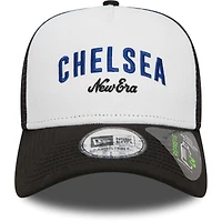 Casquette de camionneur réglable Chelsea Repreve E-Frame New Era blanche pour hommes
