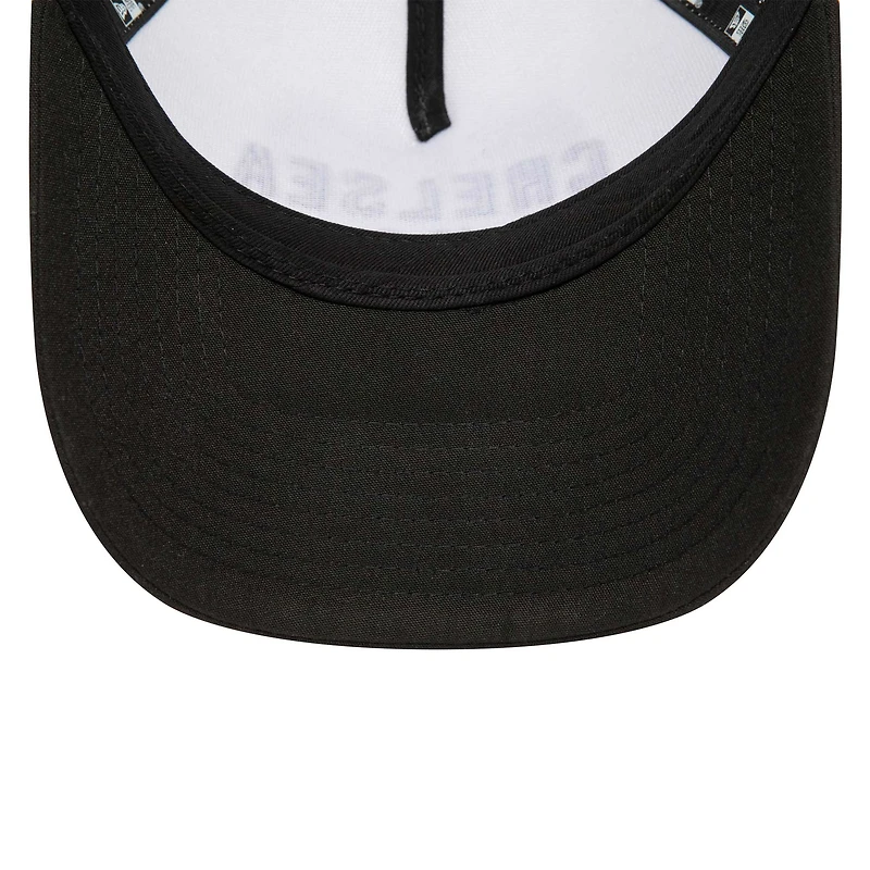 Casquette de camionneur réglable Chelsea Repreve E-Frame New Era blanche pour hommes