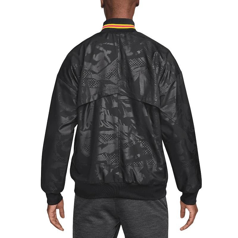 Veste zippée Nike Chelsea 2024/25 Third Strike Anthem pour homme, noire