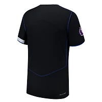 Men's Nike  Black Chelsea 2025/26 Third Authentic Jersey with Patch
