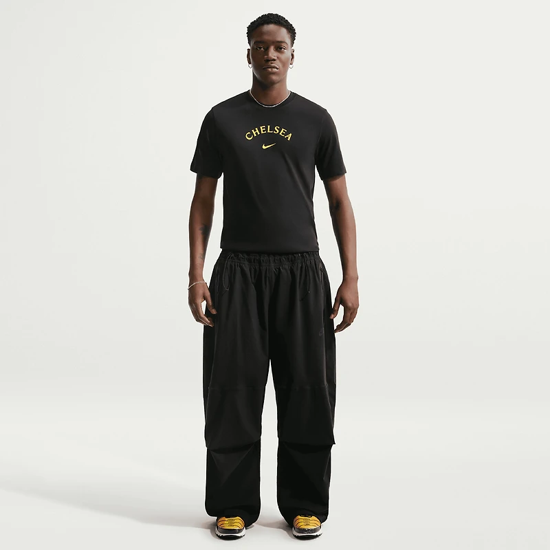 Men's Nike Black Chelsea Wordmark T-Shirt