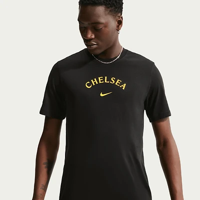 Men's Nike Black Chelsea Wordmark T-Shirt