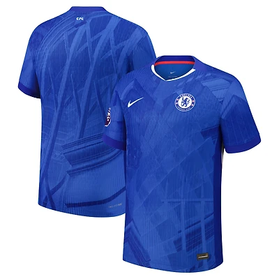 Men's Nike  Blue Chelsea 2025/26 Home Authentic Jersey with Patch