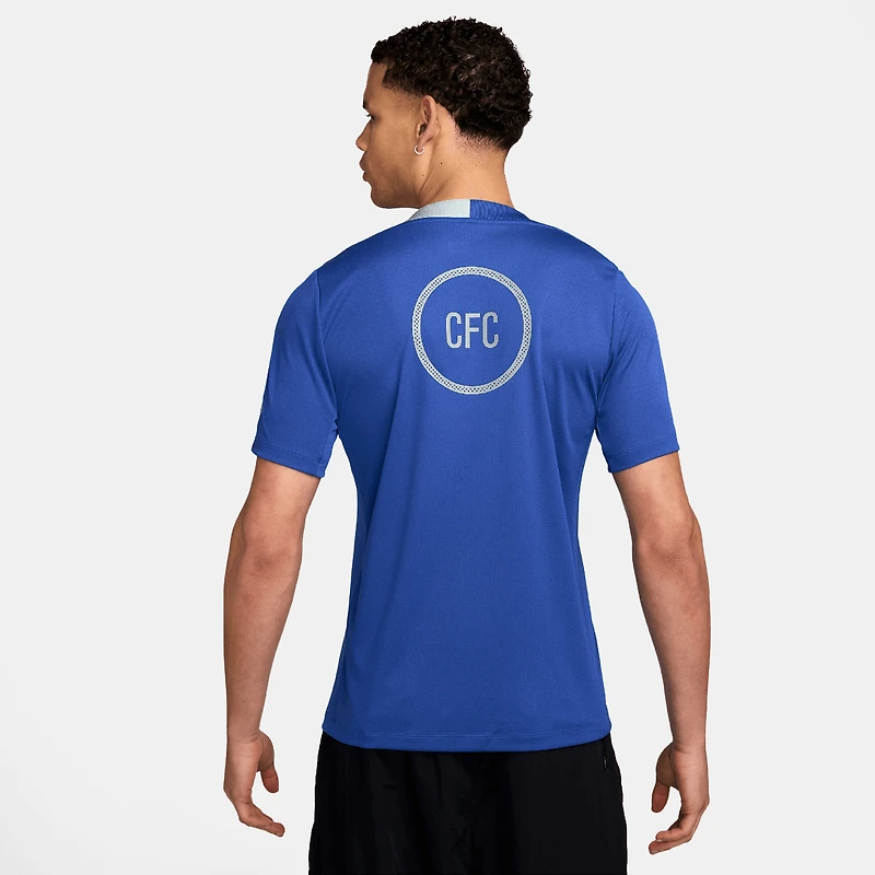 Men's Nike Blue Chelsea 2025/26 Strike Dri-FIT Top