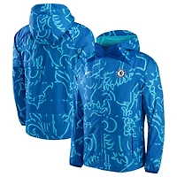 Veste Nike Chelsea AWF Raglan entièrement zippée pour homme, bleu