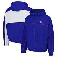 Veste à capuche zippée Nike Chelsea Club Futura bleue pour homme