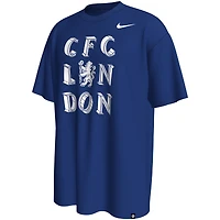 T-shirt Nike bleu Chelsea London pour homme