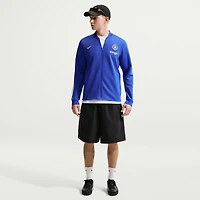 Men's Nike  Blue Chelsea Strike Full-Zip Dri-FIT Jacket