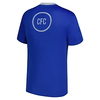 Haut Nike Chelsea bleu troisième tenue d'avant-match Academy Pro 2025/26 Dri-Fit pour homme