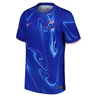 Maillot de joueur authentique Nike Christopher Nkunku pour homme, bleu Chelsea 2024/25 domicile