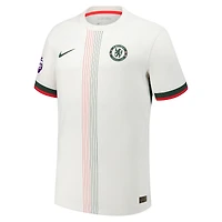 Maillot Nike crème Chelsea 2025/26 extérieur authentique pour homme avec écusson
