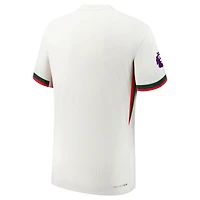 Maillot Nike crème Chelsea 2025/26 extérieur authentique pour homme avec écusson